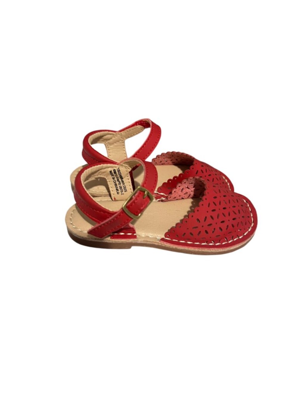Thee Bron Toddler Girl Red Sandal Size 22 US 6